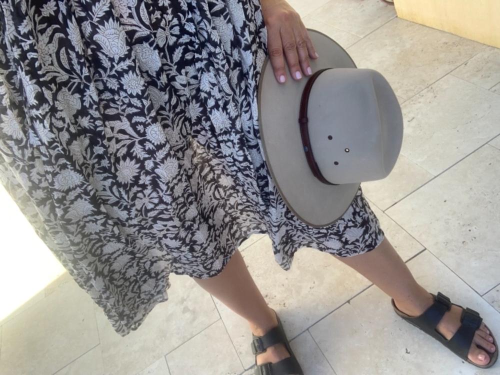 Kyra Midi Dress ~ Pepper - Customer Photo From Celine Noort