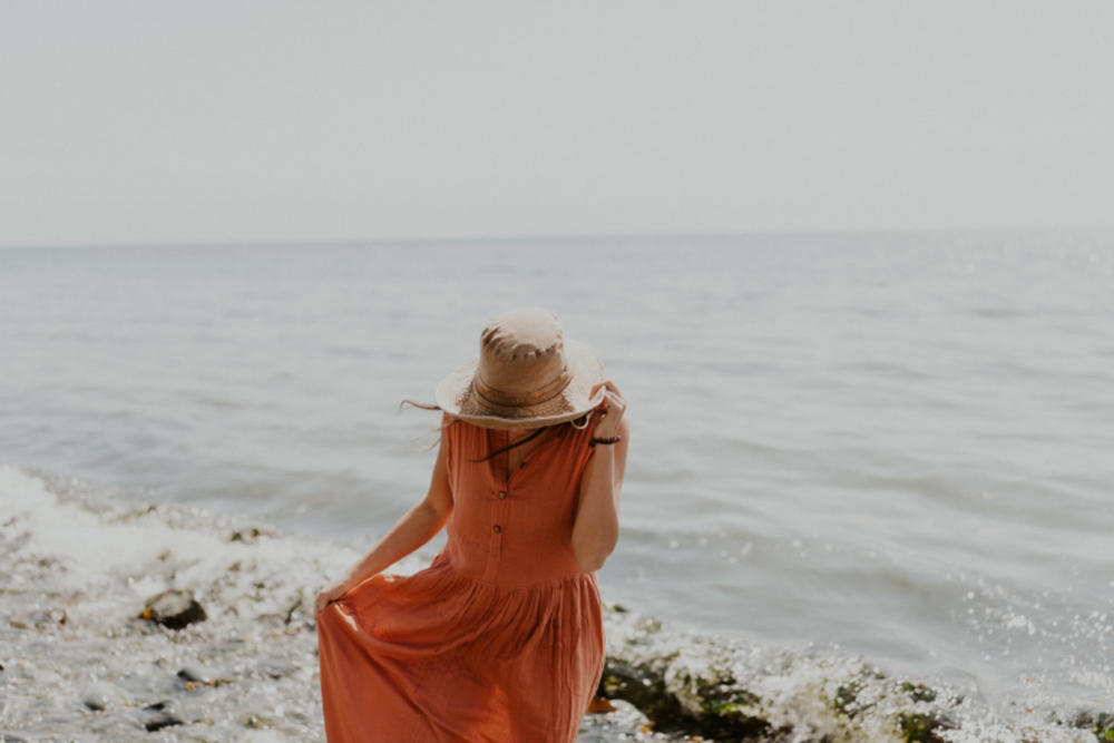 Nadi Dress ~ Terracotta - Customer Photo From Nicole Mathieu