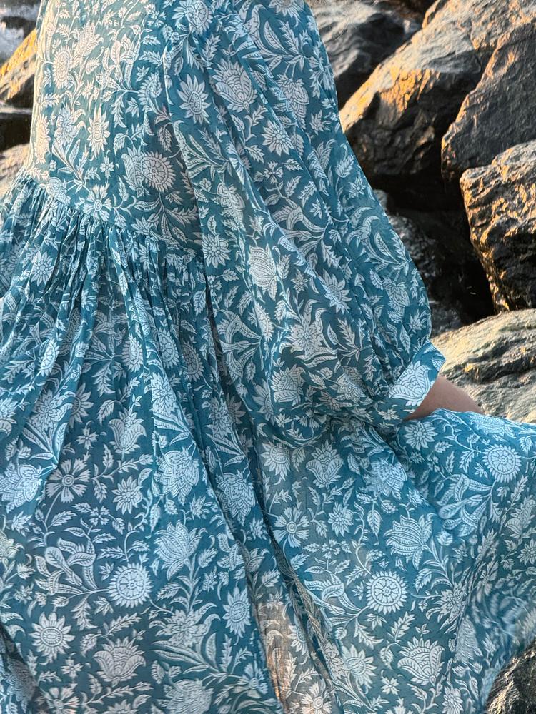 Kyra Mini Dress ~ Ocean Blue - Customer Photo From Katarina