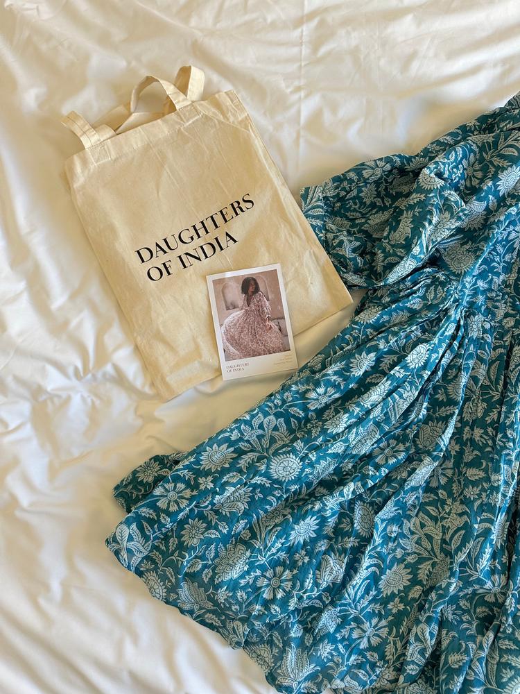 Kyra Mini Dress ~ Ocean Blue - Customer Photo From Katarina