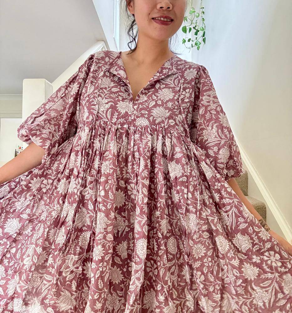 Kyra Mini Dress ~ Musk - Customer Photo From Giang Cox