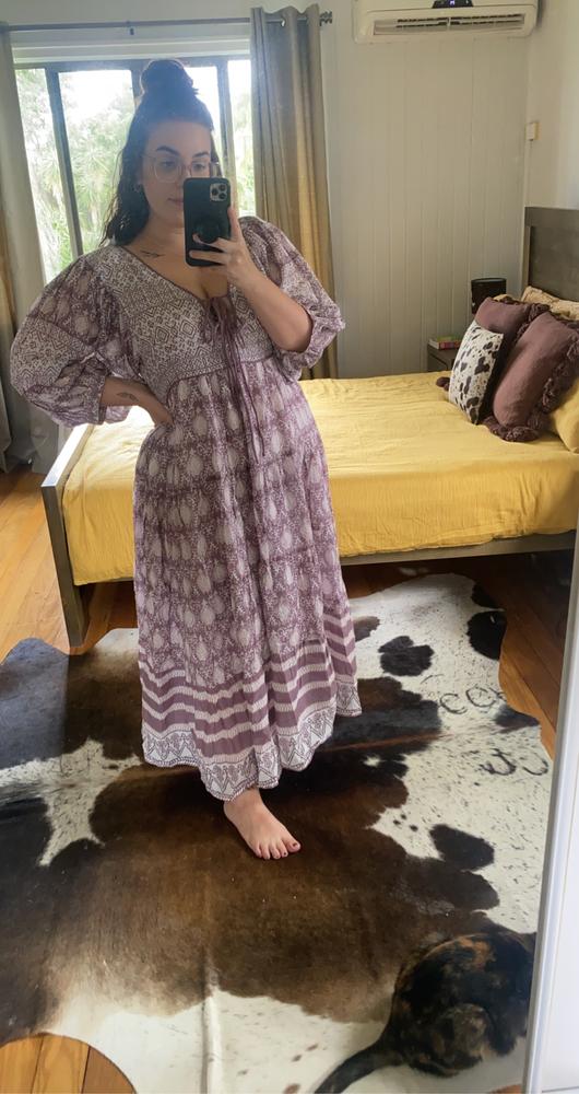 Jasmine Maxi Dress - Lavender - Customer Photo From Reagan