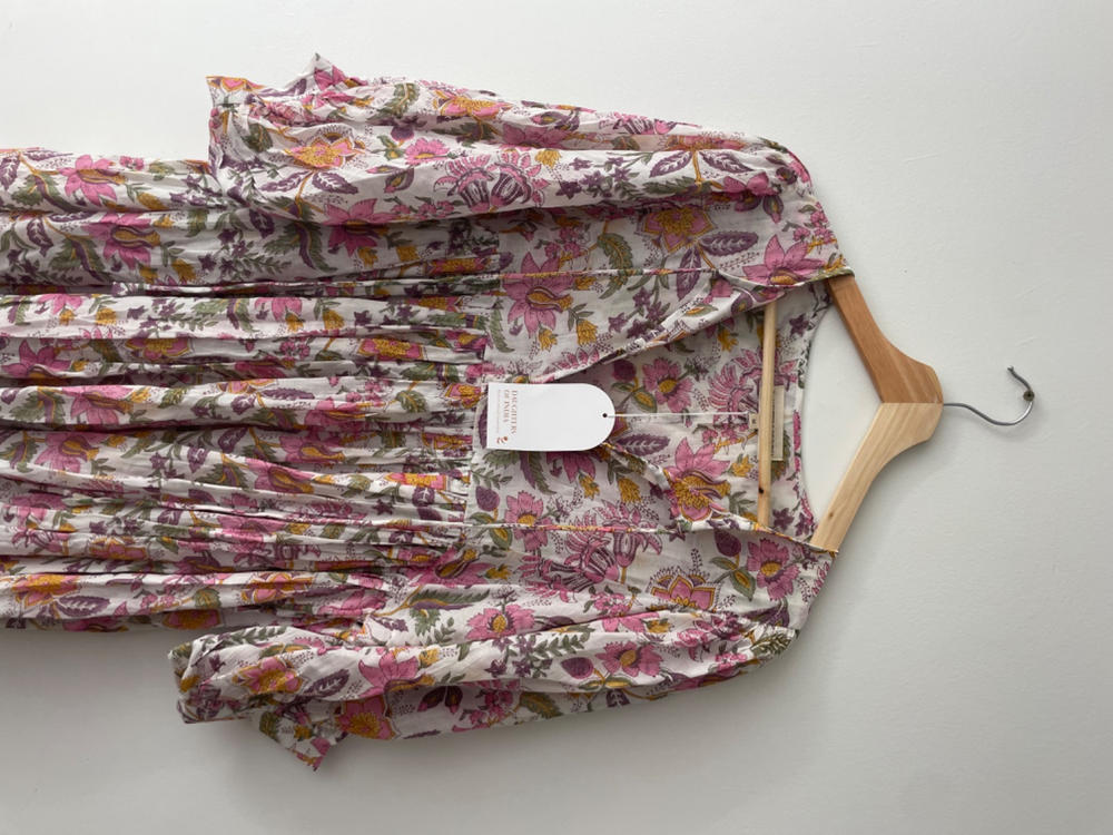Kyra Maxi Dress ~ Fuchsia Bloom - Customer Photo From Kate Mahoney