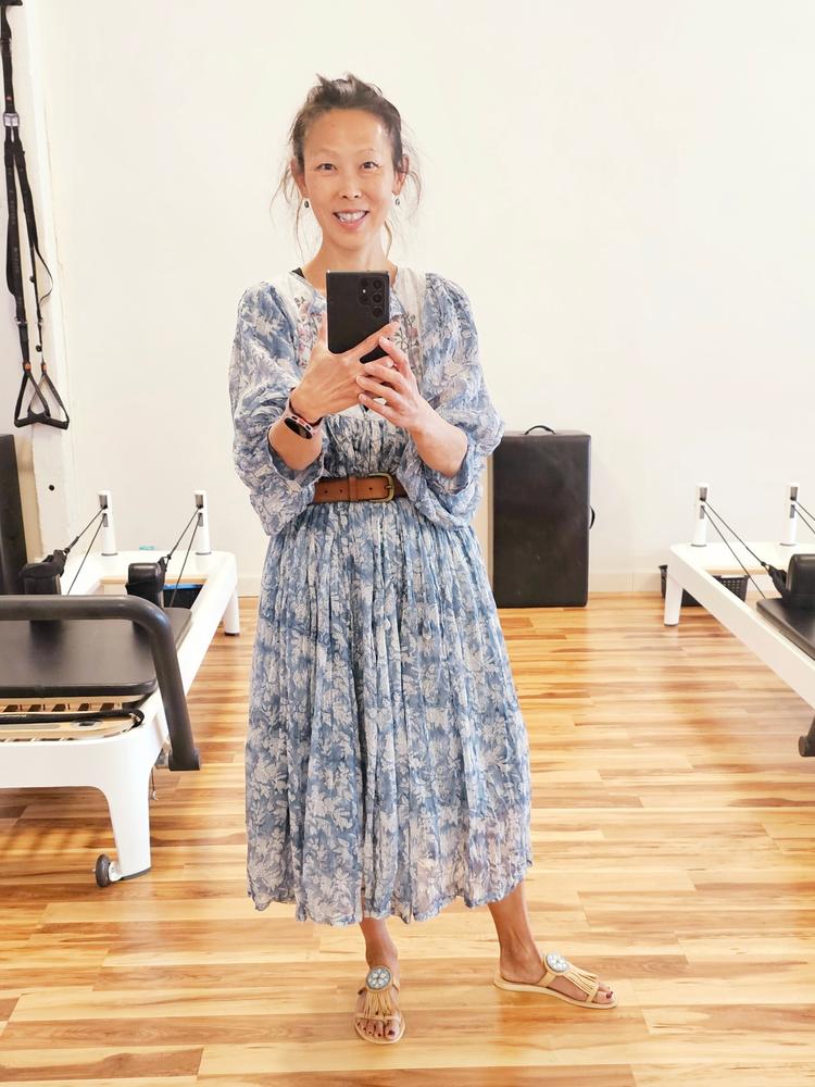 Nora Maxi Dress ~ Primrose - Customer Photo From Jean N Chen