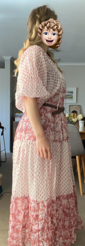 Nora Maxi Dress ~ Primrose - Customer Photo From Janina