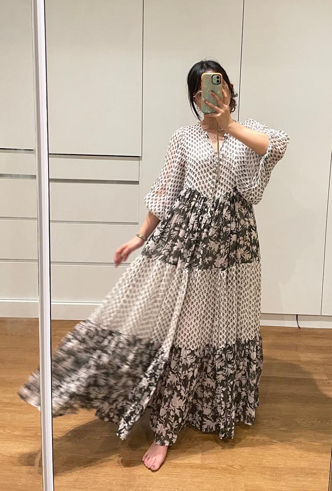 Nora Maxi Dress ~ Noir - Customer Photo From Vicole