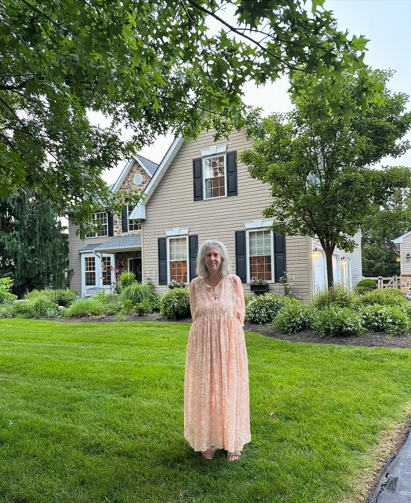 最終価格　美品 Kyra Maxi Dress Apricot Blush xs Kyra Maxi Dress ~ Apricot Blush – Daughters of India