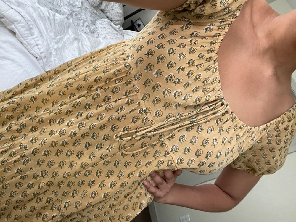 Sita Maxi Dress ~ Daffodil - Customer Photo From Sydney Ashton