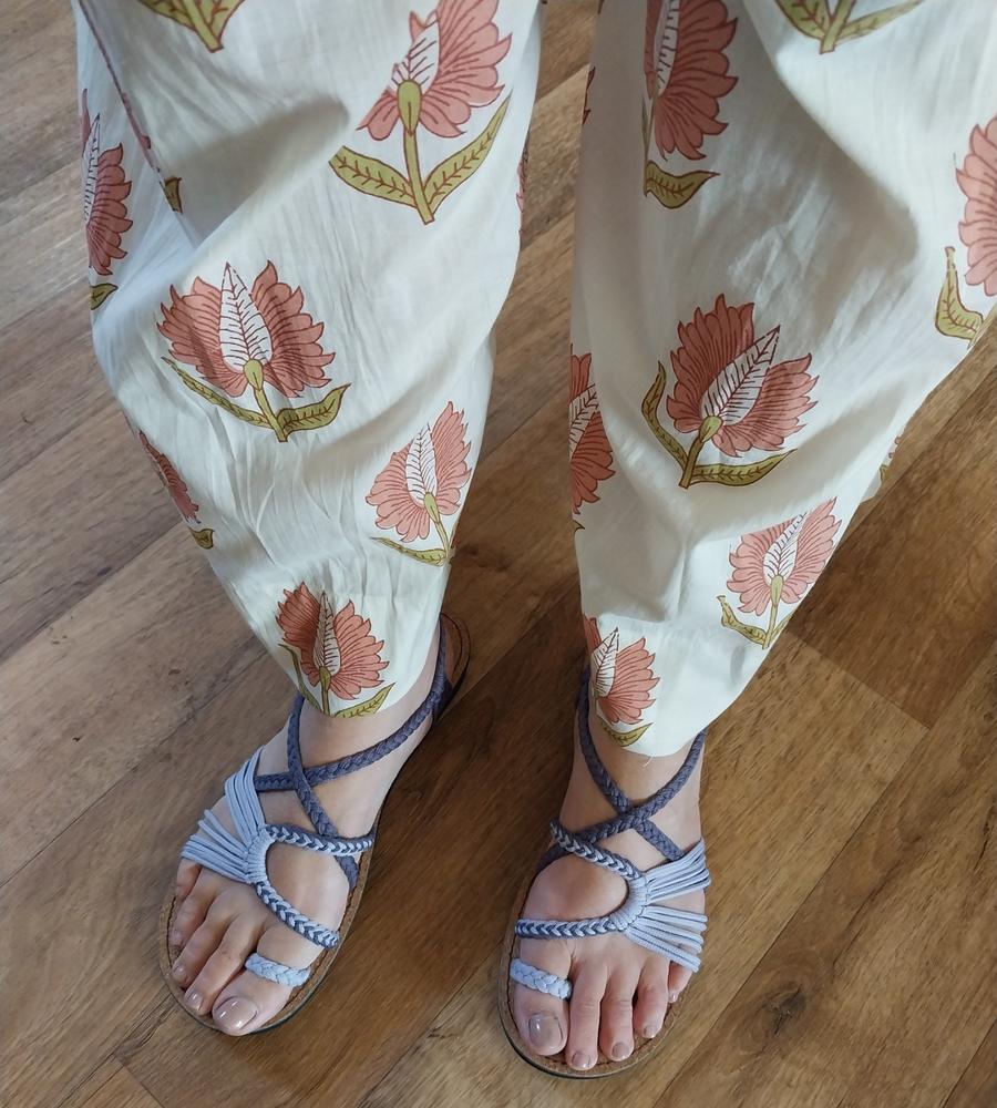 Ria Pants ~ Strawberry Cream - Customer Photo From Lisa Thompson