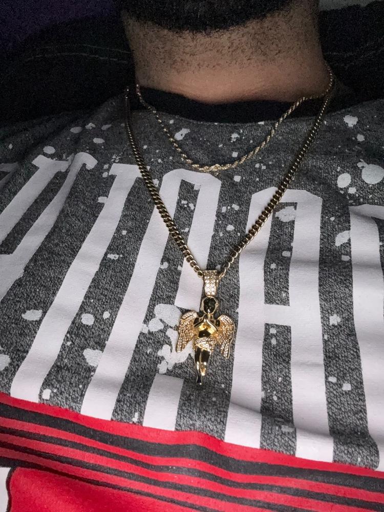 Thug Life Gold Chain 金のネックレス,特大の金の UGK x DIOS 限定GOLD 
