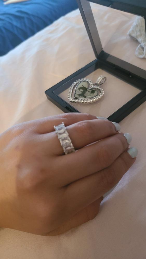 Official Limited 7mm 925 Silver Ring - Customer Photo From Katherine Armenta