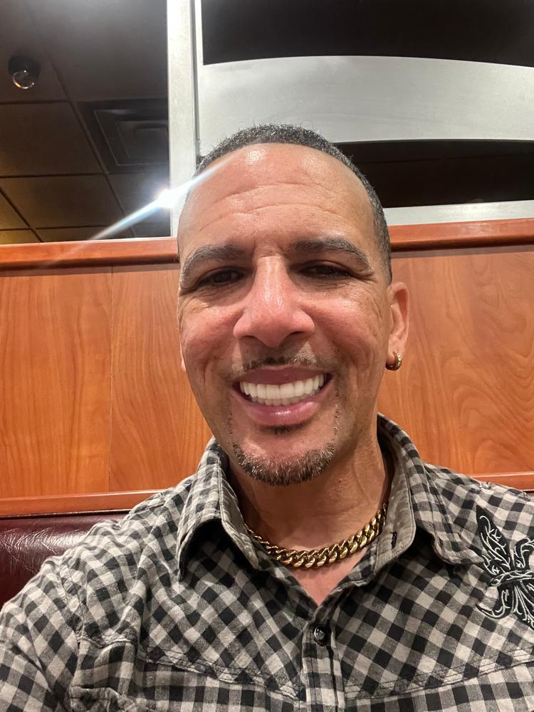 12mm 18K Gold-Plated Classic Miami Cuban Link - Customer Photo From Anthony R.