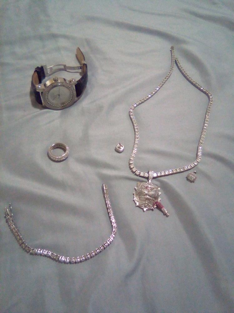 Large Size Jesus Pave Iced Necklace - Customer Photo From Joseph S.