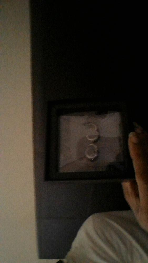 VVS1 Moissanite 6-Row Hoop Earrings - Customer Photo From Nikhil S.