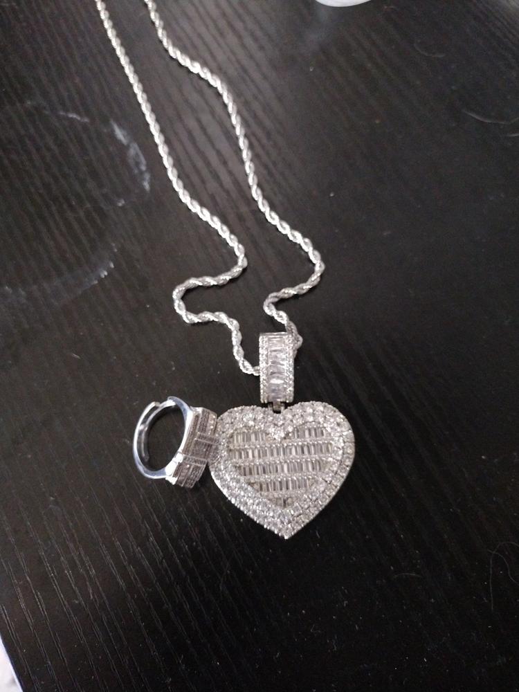 CUSTOM PICTURE PENDANT STYLE-8 - Customer Photo From Devon V.