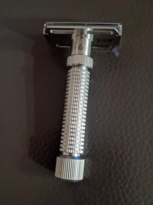 Rex Ambassador Stainless Steel Adjustable Double Edge Safety Razor
