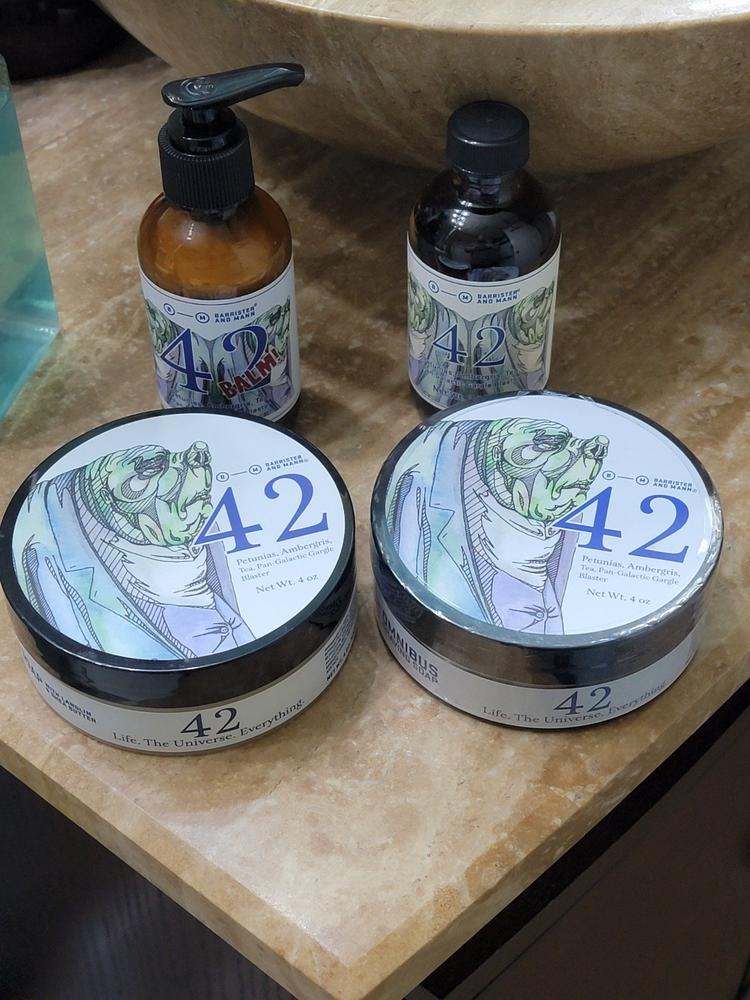 Barrister and Mann 42 Shaving Soap 4 oz - Customer Photo From Paul R.