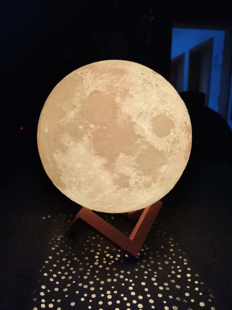 Mond Lampe 20CM - Customer Photo From Marion Peters