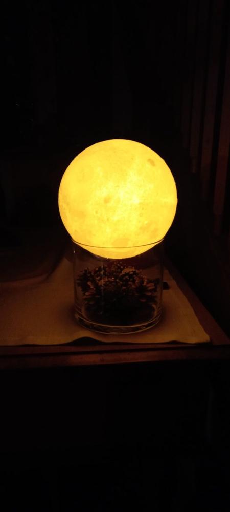 Mond Lampe 20CM - Customer Photo From Daniel Nock Christina