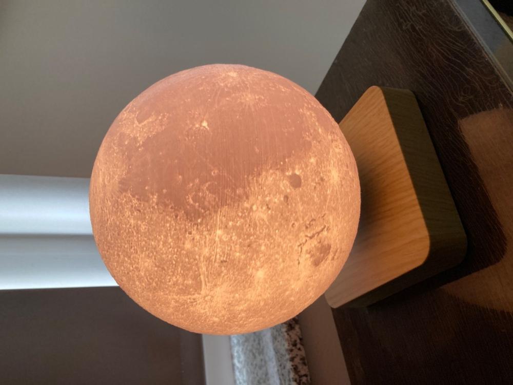 Schwebende Mond Lampe 18CM - Customer Photo From Annika Bergmann