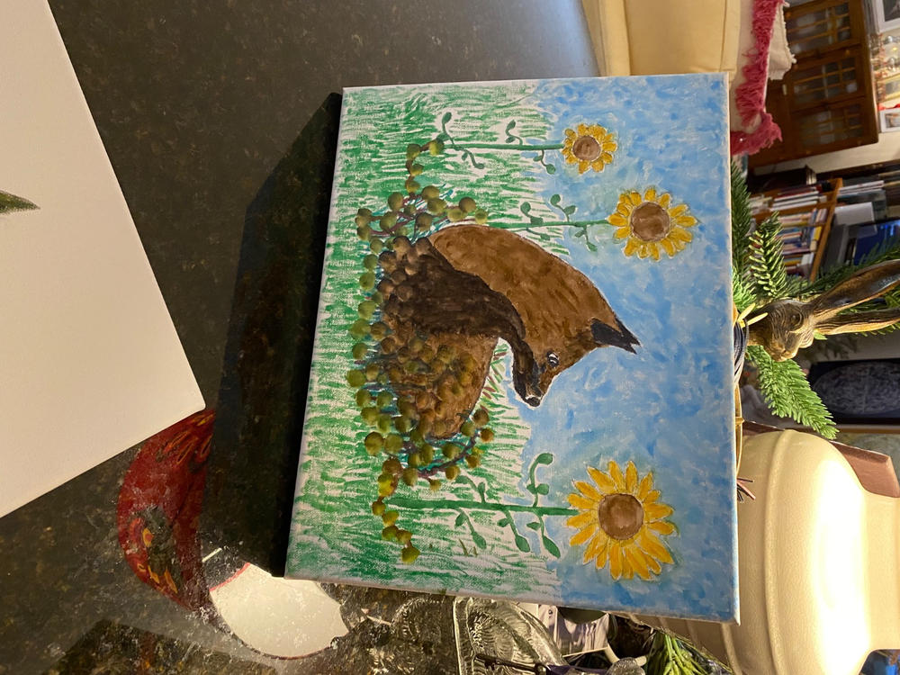 GenCrafts Watercolor Brush Pens Premium Colors - Real Brush Tips - No Mess Storage Case - Washable Nontoxic Markers - Portable Painting - Customer Photo From Paula M. Ezop