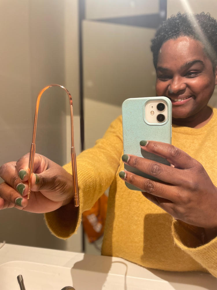 raspador de língua - Customer Photo From Rita Patricia Soares