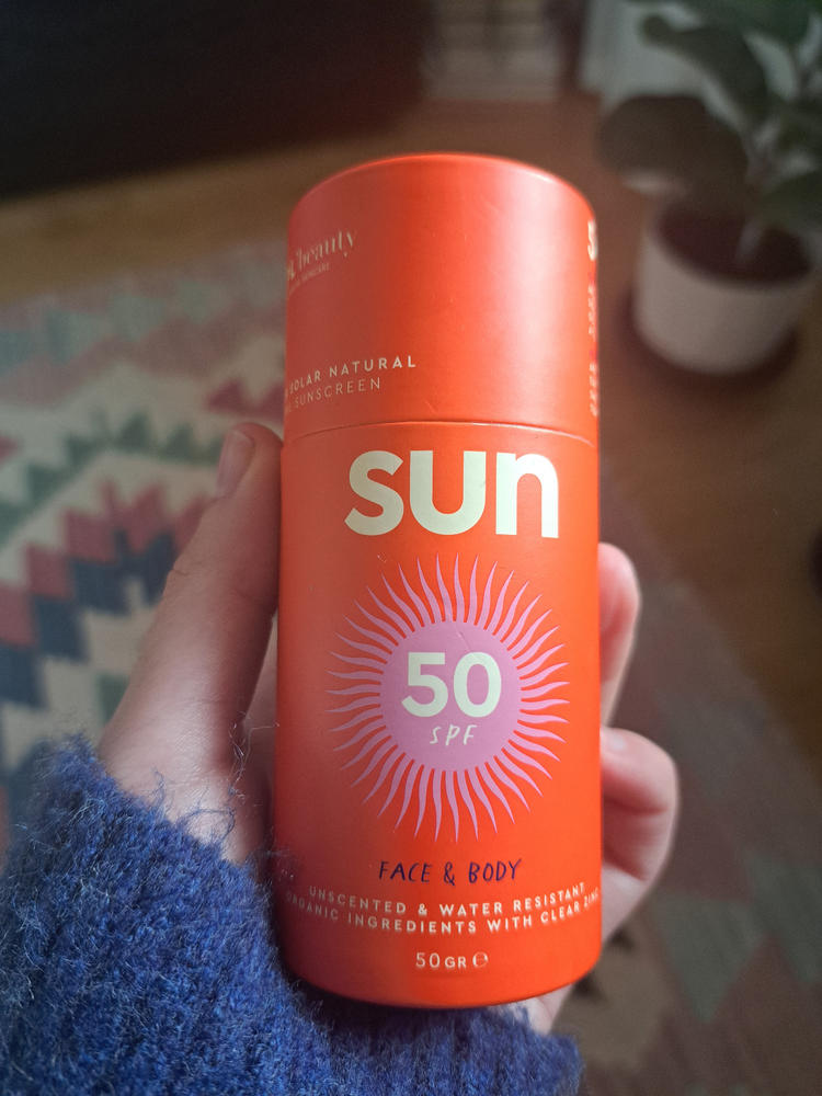 Mineral sunscreen Stick SPF50 - Customer Photo from Joana F.