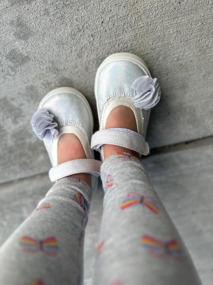 Dazzle Mary Jane Shoe - Iridescent - Customer Photo From Diane Sasser
