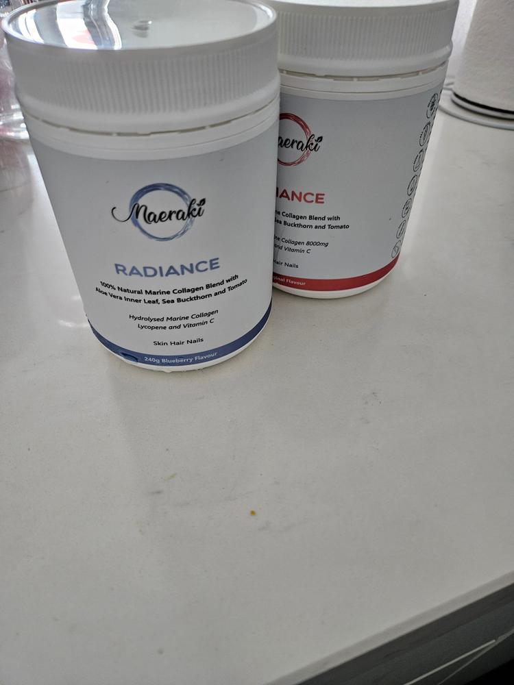 Radiance - Marine Collagen Original, 240g - Customer Photo From Yvonne L
