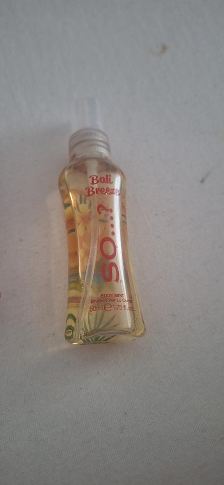 SO…? Bali Breeze Body Mist 200ml - Customer Photo From Carmen Kuizenga