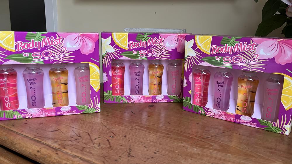 Body Mist by So…? Mini Set (Fruity Twist) - Customer Photo From Claire Coombes