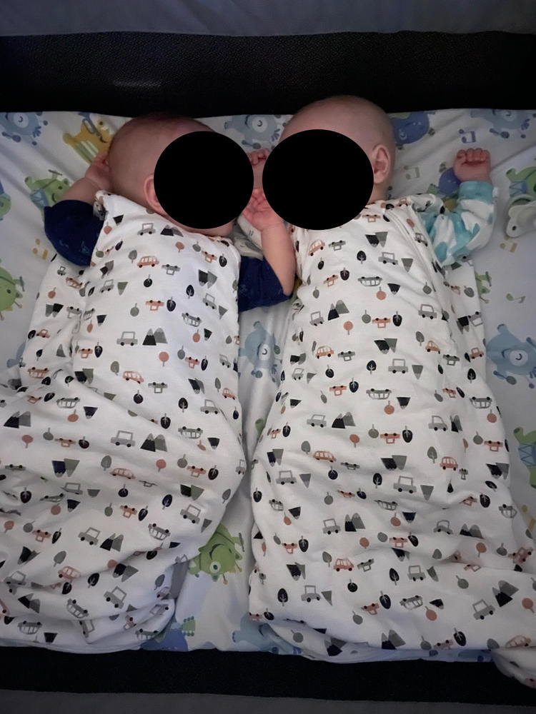 Quilted bamboo sleep bag - Cars (1.0 tog) - Customer Photo From Emma Simons