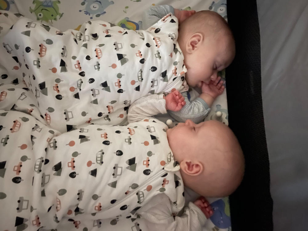 Quilted bamboo sleep bag - Cars (1.0 tog) - Customer Photo From Emma Simons