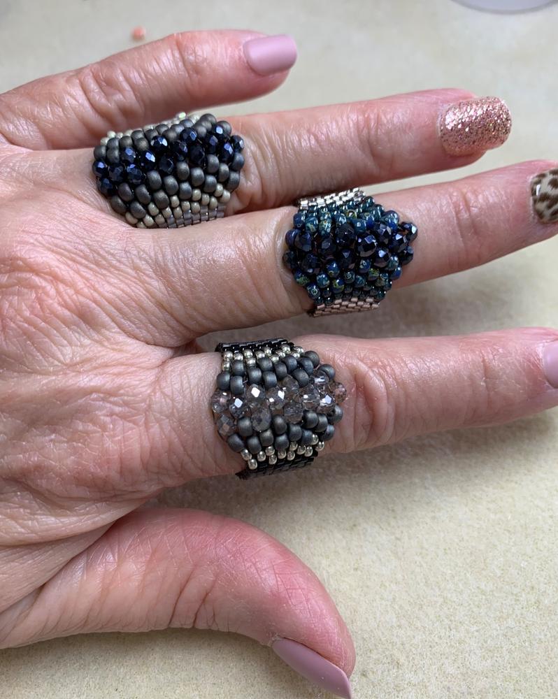 Miyuki DELICA Seed Beads 11/0 NICKEL PLATED (7.6 grams tube) - Customer Photo From Paula Moellman