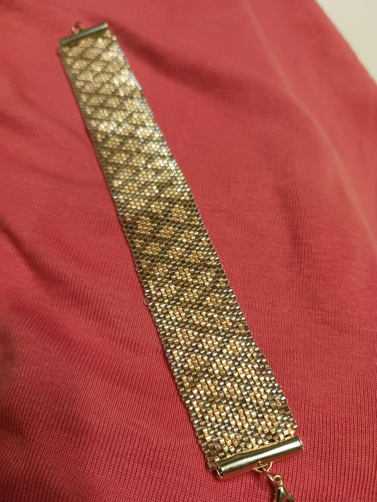 Miyuki DELICA 11/0 INSIDE DYED SAND (7.6 grams tube) - Customer Photo From Julie Dierlam