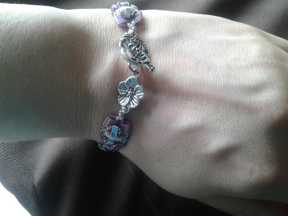 Link FLOWER CONNECTOR 11mm Antique Silver Plated - Customer Photo From R