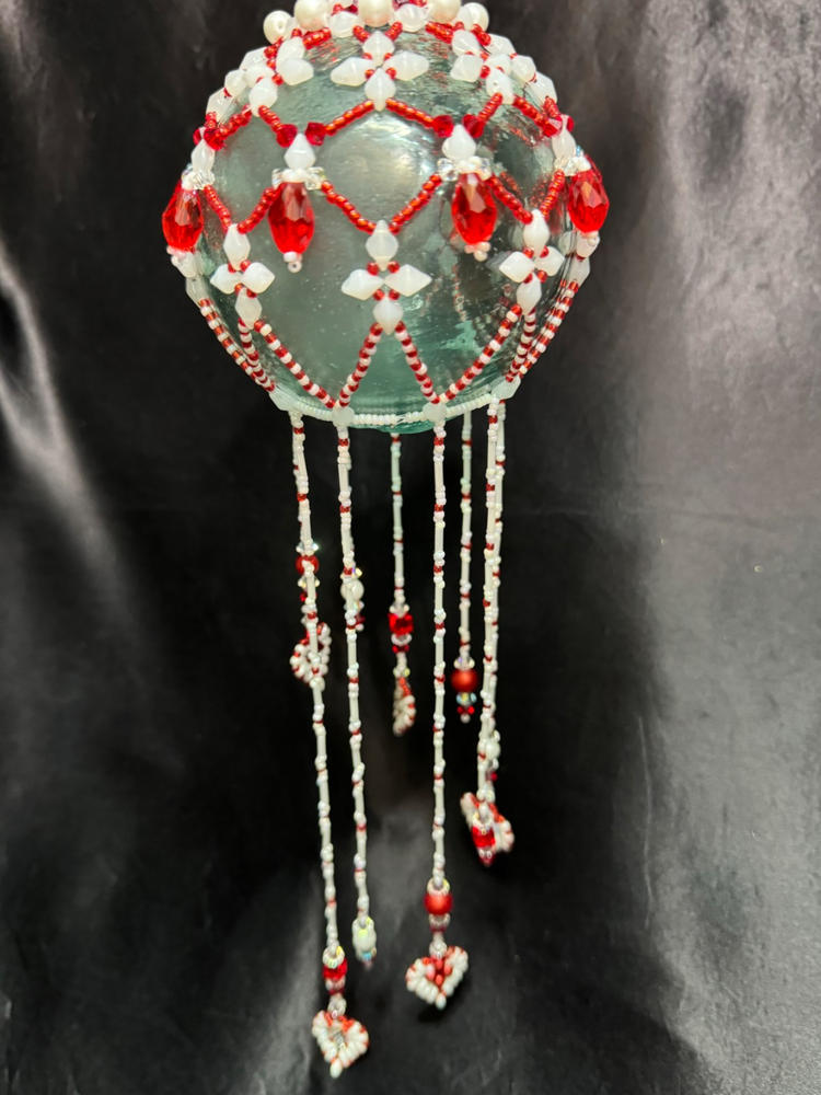 Preciosa Crystal Bicone Beads 4mm CRYSTAL AB (Strand of 31) - Customer Photo From Karen Pulice