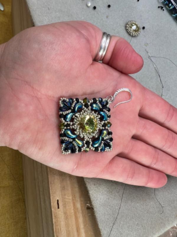 EAR WIRE Hook w/Loop 17x10mm Gold Plated (1 pair) - Customer Photo From oranit mayer