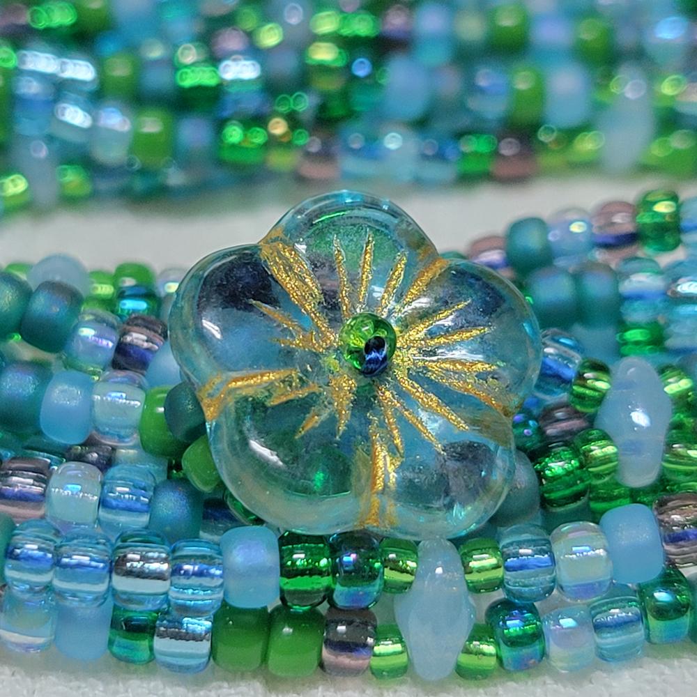 Miyuki ROUND 8/0 Seed Beads LAGOON MIX (5” tube) - Customer Photo From KalliJ