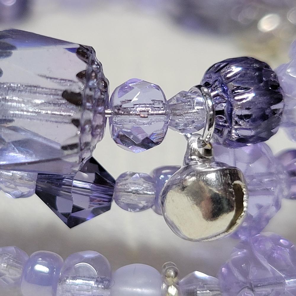 Czech Glass Beads Gemstone Rondelles ALEXANDRITE 5x4mm (Strand of 50) - Customer Photo From KalliJ
