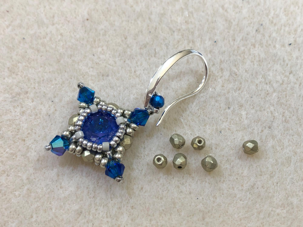 Firepolish 3mm Czech Glass Beads SUEDED GOLD CLOUD DREAM  (Strand of 50) - Customer Photo From Faye Williams