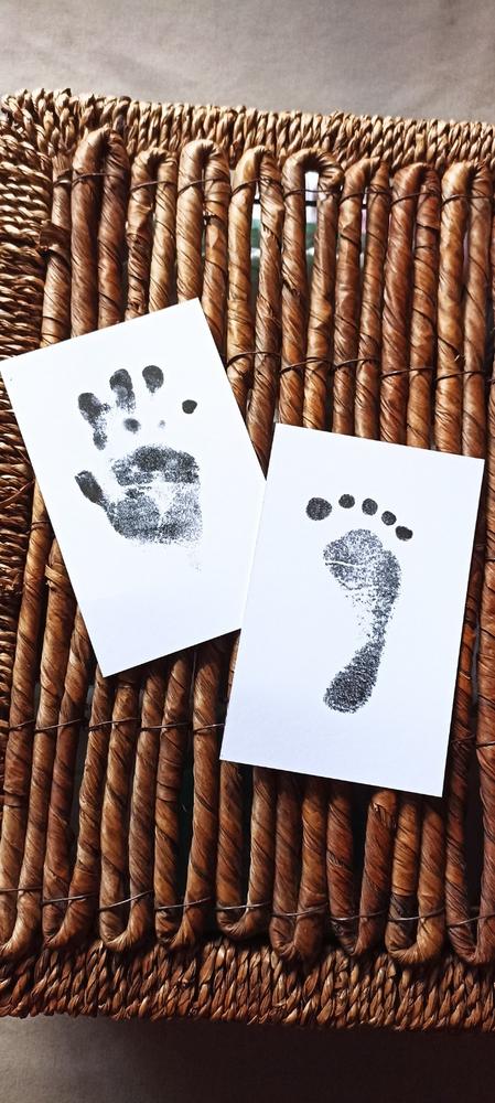 Baba kéz és láblenyomat készítő - 15, Fekete - Customer Photo From Viktória Szeles-Csobàn