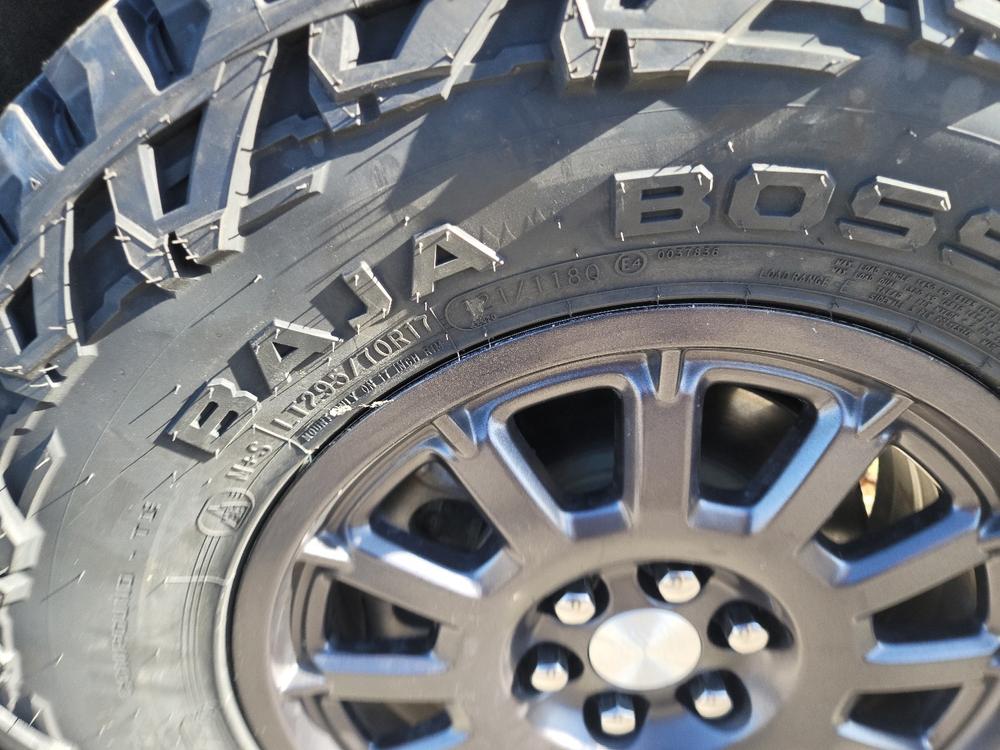 295x70r17E (34x12.00r17) BSW Baja Boss A/T - Mickey Thompson Tires - Customer Photo From Wensel Josh