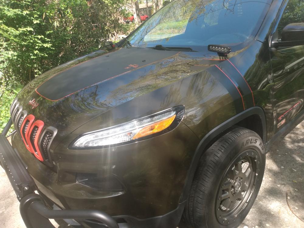 2" Leveling Lift Kit Jeep Cherokee KL 2WD/4WD (2014-2022) - Customer Photo From Bryan Hill