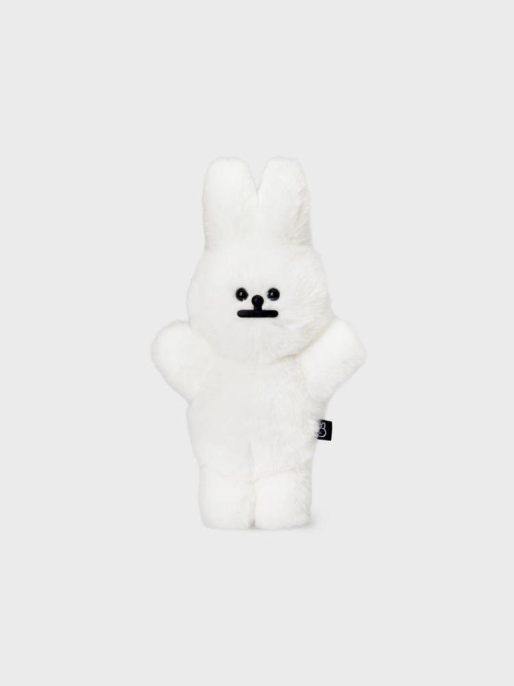 BUWON B.B.Rabbit PLUSH STUFFED TOYS WHITE IPX ART COLLECTION LINE FRIENDS SQUARE