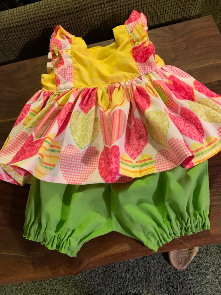 Clara Baby Top, Dress & Shorts - Customer Photo From Jodi Hansen