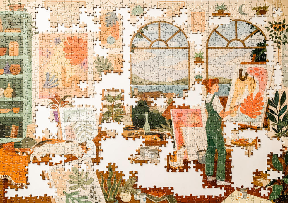 Creative Studio | 1,000 Piece Jigsaw Puzzle - Customer Photo From Jessa