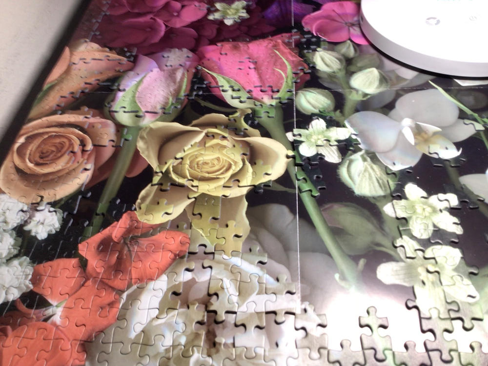 Flowers | 1,000 Piece Jigsaw Puzzle - Customer Photo From Anonymous
