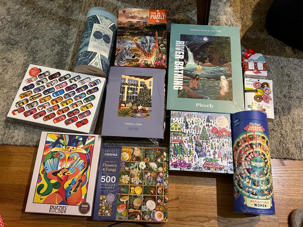 Mystery Box of Damaged Jigsaw Puzzles - Customer Photo From Luanne
