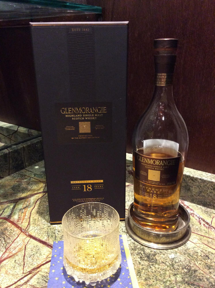 Glenmorangie Scotch Single Malt 18 Year Extremely Rare - Customer Photo From BE NADEAU